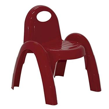 Imagem de Cadeira Plástica Monobloco com Braços Infantil Popi sem Inserto, Tramontina, Branca