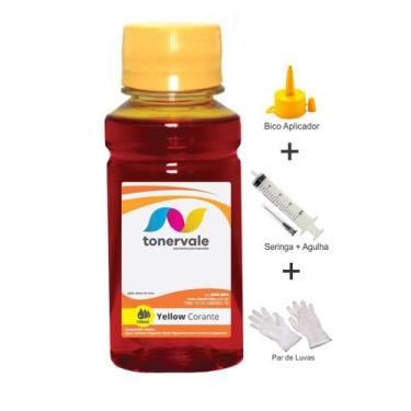Imagem de Tinta Para Canon MG5210 CLI-125 Yellow 100ml Linha Platinum - Toner Va