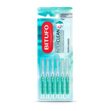Imagem de Escova Interdental Bitufo Interclean Fina Cilíndrica 4mm