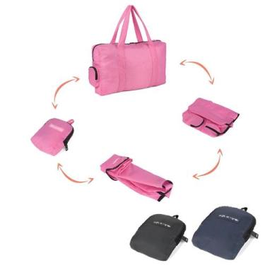Imagem de Bolsa organizadora sacola dobrável portátil - Polo King, Pink