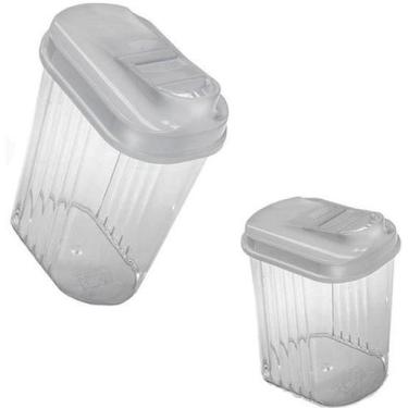 Imagem de Farinheiro Acucareiro de Acrilico 460ml - Erca Plast