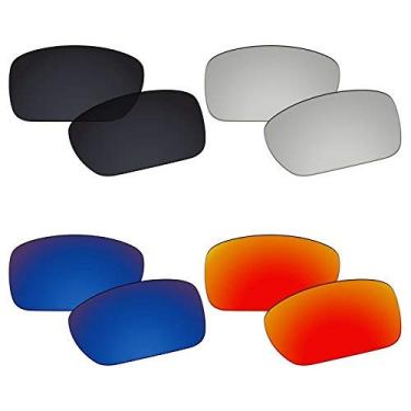 Imagem de Galvanic Lentes de reposição para óculos de sol Oakley Turbine OO9263 - Pacote P01