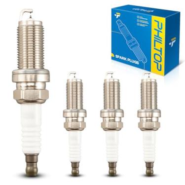 Imagem de PHILTOP Velas de ignição Lancer, Iridium IX LFR7AIX 2309 Conjunto de 4 velas de ignição