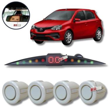 Imagem de Sensor De Estacionamento Ré Visor Slim Toyota Etios Todos - Tech One, 