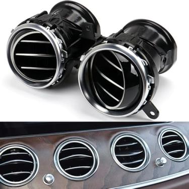 Imagem de Front middle left,TPUIZUS 1 Pcs Montagem Completa Do Painel De Ar Condicionado Da Grelha De Ventilação Do Carro para Mercedes Benz E Class W213 2015-2021 2138308000 2138306005