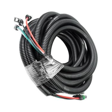 Imagem de BOQNZN Chicote Elétrico Para Vibrador Compatível Com Espalhador Da Série Tgs, Conexão, Substituição De Fio Do Controlador Sal 3008620, Porta Traseira