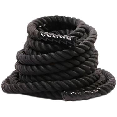 Imagem de Corda Naval Preta 40 Mm 5 Mts Treino / Funcional / Academia