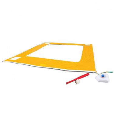 Imagem de Conjunto de Beisebol Inflável com Escorregador, Bola e Bastão, Idade 5 Anos ou Mais, BANZAI