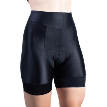 Imagem de Bermuda ciclismo feminina ERT Elite lisa com forro em gel-Feminino