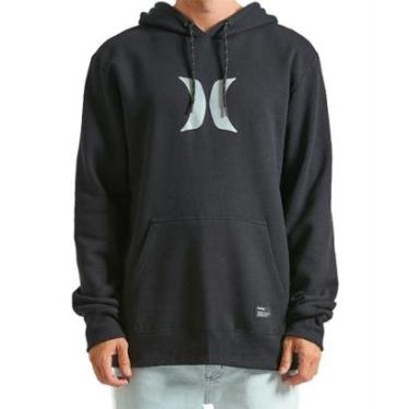 Imagem de Moletom Hurley Canguru Icon WT24 Masculino-Masculino