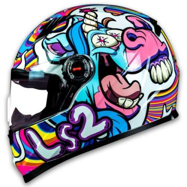 Imagem de Capacete LS2 FF358 Bubble White, 60