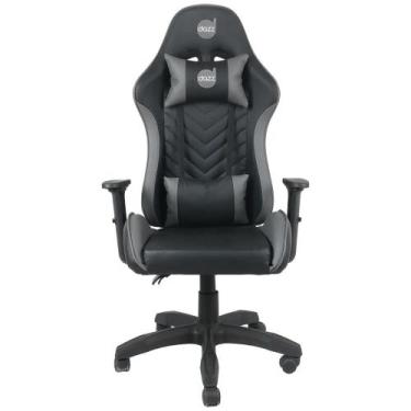 Imagem de Cadeira Gamer Elite Pro Dazz Preto e cinza reclinável