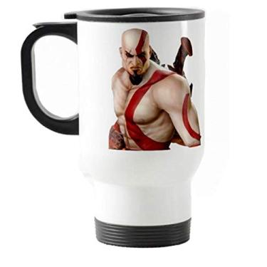 Imagem de Caneca t�rmica para carro G.o.w. Kratos Iii Branca