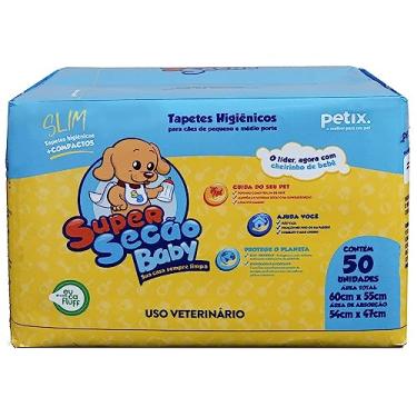 Imagem de Tapete Higiênico Super Secao Baby Slim C/50 Unidades