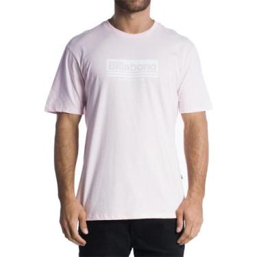 Imagem de Camiseta Billabong Walled Sm24 Masculina Rosa