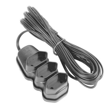 Imagem de Extensão Elétrica 3 Tomadas Pl 2x0,75 5m Preta