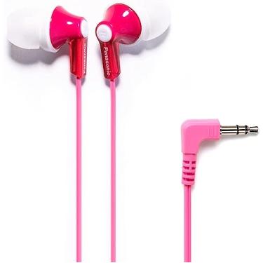 Imagem de Fones de ouvido intra-auriculares com fio Panasonic ErgoFit RP-HJE120-P, rosa
