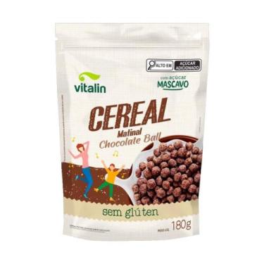 Imagem de Cereal Matinal Sem Glúten Chocolate Ball 180G Vitalin - Vitalin