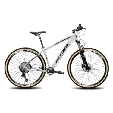 Imagem de Bicicleta Aro 29 Kog 12V Disco Hidráulico Suspensão c/Trava,17,Branco Preto