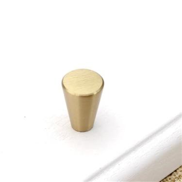 Imagem de Maçaneta hexagonal de latão sólido para armário, maçaneta para porta, cor de latão, gancho para roupas de entrada, 2