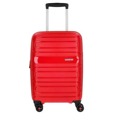 Imagem de Mala de Bordo Expansível em Polipropileno American Tourister By Samsonite Sunside Tsa Vermelho