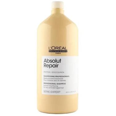 Imagem de Shampoo L'oréal Absolut Repair Série Expert Ouro - 1.5L