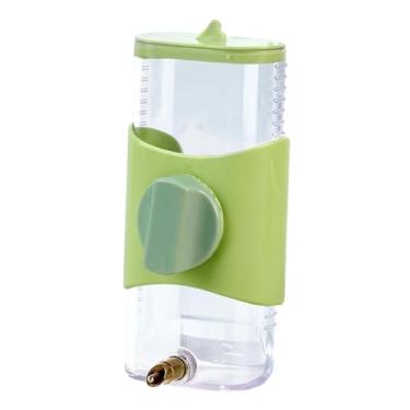 Imagem de Generic Bebedor de pássaros para, conveniente, automático, resistente, garrafa potável, capacidade de 300ml, para, pequeno, animal de, Verde