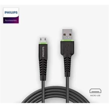 Imagem de Cabo De Dados Universal USB X Micro USB 1.2 Metros Philips