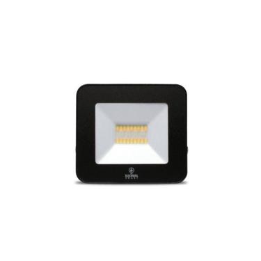 Imagem de Refletor Taschibra Smart Led Wi-Fi 20W Inteligente Cct+Rgb Preto Bivolt