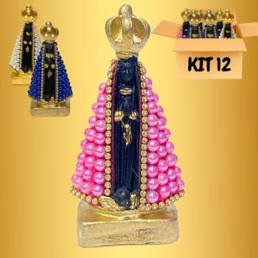 Imagem de Imagem Nossa Senhora Aparecida Kit 12 Atacado Multi Tamanhos - Europio