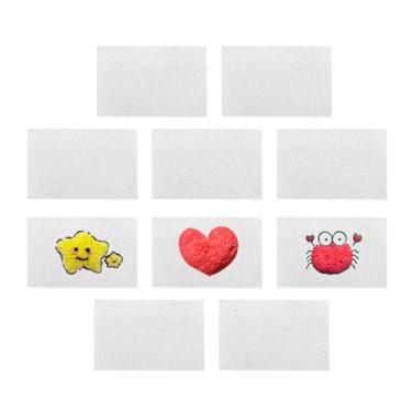 Imagem de de textura de espuma artesanal, cartões de textura de espuma,10 folhas de de espuma artesanal - interessante do projeto dos ofícios, absorvente interativo da espuma para fontes do ofício das crianças