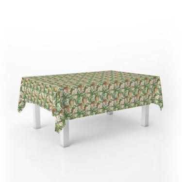 Imagem de Toalha De Mesa Fruta Coco 12 Lugares 350x146cm - PRESENTE-BRINDE