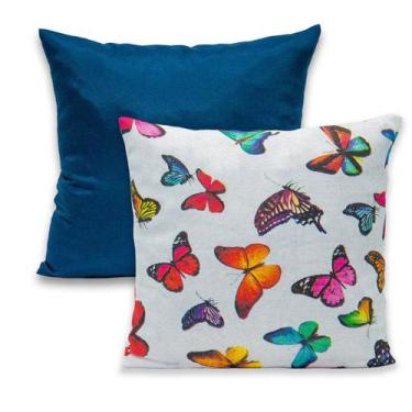 Imagem de Kit 2 Capas de Almofada com Zíper 40cmx40cm Gorgurinho - Dryka Enxovai
