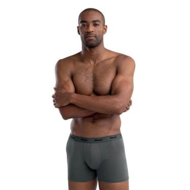Imagem de Cueca Boxer Cotton Mash 170.38, M, Chumbo