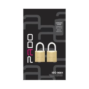 Imagem de Cadeado Pado 2E-20Mm (2 Msm Segr/4 Chaves Iguais) Bl