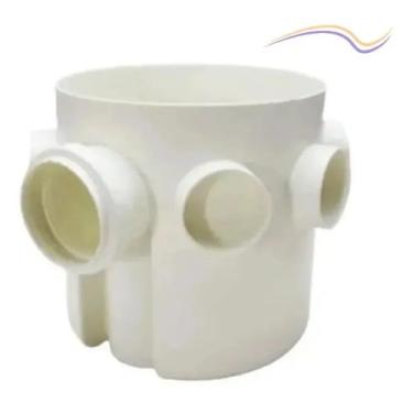 Imagem de Caixa Sifonada Sem Grelha Quadrada Tigre 150x150x50