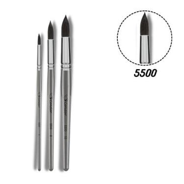 Imagem de Pinceis Artístico para Aquarela Premium Kit C/ 3 Condor 5500