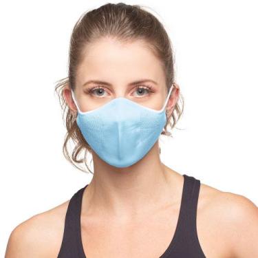 Imagem de Máscara de Proteção Esportiva Academia Knit 3d Com 2 Refis - Respiráve