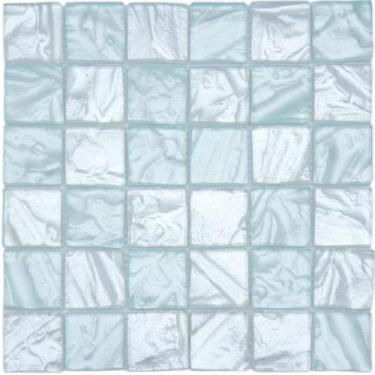 Imagem de PASTILHA DE VIDROJ11 - JUNSUI VERDE 30x30cm - GLASS MOSAIC