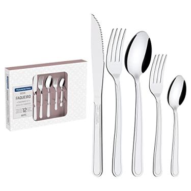 Imagem de Faqueiro Tramontina Inox 60pçs Buzios