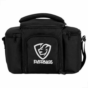 Imagem de Bolsa Térmica Fitness Marmiteira Portátil Lancheira Alimentar Dieta Academia Garrafa Esportiva