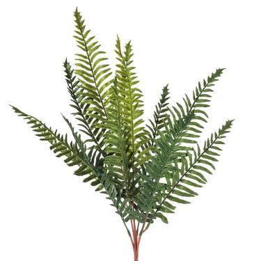 Imagem de Samambaia Artificial Silicone Toque Real Planta Artificial