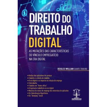 Imagem de Direito do trabalho digital - Editora Imperium