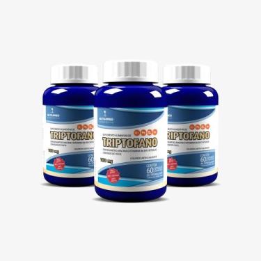 Imagem de Triptofano + Vitamina B3, B6 e Magnésio - KIT 3 UNIDADES - Nutramed