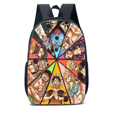 Imagem de Mochila Escolar Infanto Juvenil Anime One Piece  Novidades 0559 - Geek