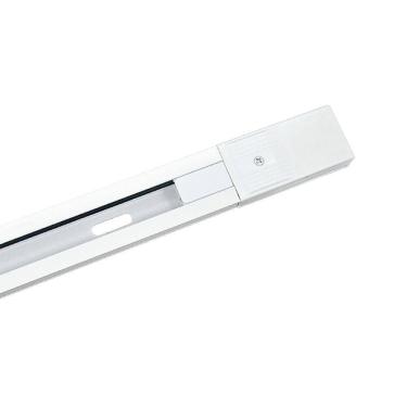 Imagem de Trilho Eletrificado De Sobrepor Para Spot Nordecor Com 2 Metros Bivolt Branco 6060