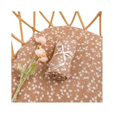 Imagem de Swaddle de Musselina de Algodão e Bambu 120x110cm - Envoltório Macio e