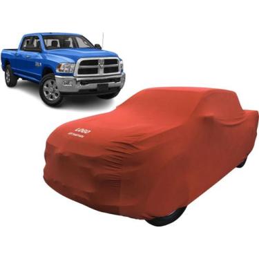 Imagem de Capa Para Camionete Dodge Ram 2500 Tecido Lycra Anti riscos - Mz, Verm