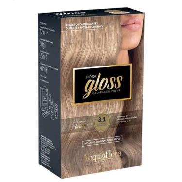 Imagem de Acquaflora Hidra Gloss 8.1 Louro Claro Acinzentado