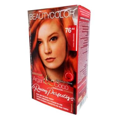 Imagem de Kit Coloração Ruivo Absoluto 76.44 - Beauty Color